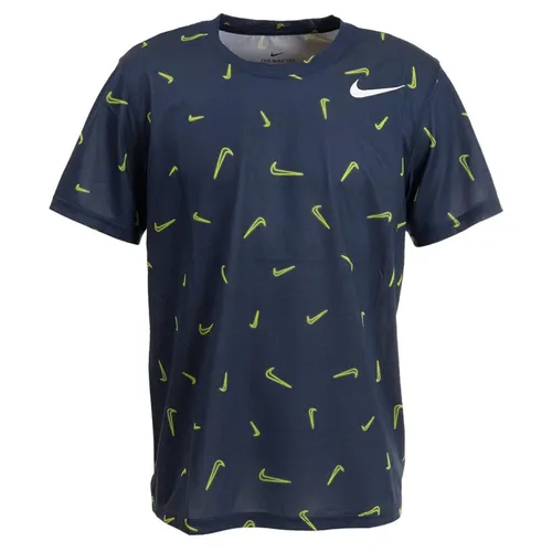 Áo Thun Nam Nike Men's Short Sleeve Dri-Fit Printed Training Tshirt DD6905-451 Màu Xanh Navy Size M