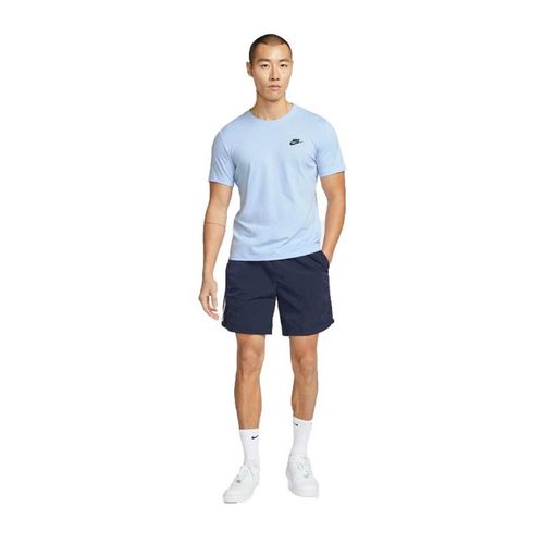 Áo Thun Nam Nike Short Sleeve Men's Sportswear Club Tshirt AR4999-548 Màu Xanh Size S-2