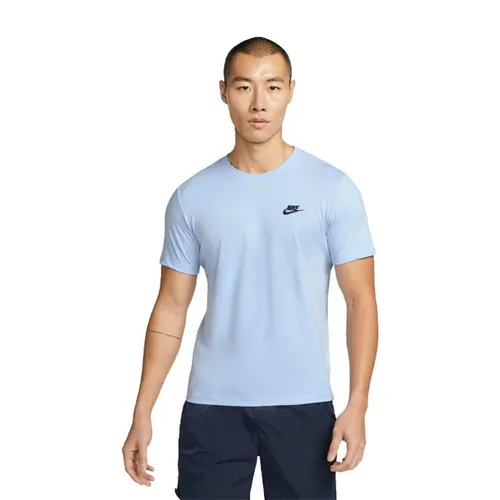 Áo Thun Nam Nike Short Sleeve Men's Sportswear Club Tshirt AR4999-548 Màu Xanh Size XL