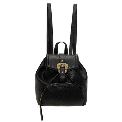 Balo Nữ Versace Jeans Couture Buckled Drawstring Backpack Màu Đen