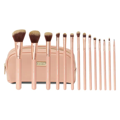 BH Cosmetics - Bộ Cọ Trang Điểm Kèm Túi BH Cosmetics Chic 14 Piece Brush Set - Vua Hàng Hiệu