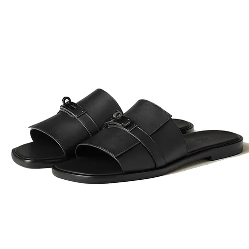 Dép Hermès Gabriel Sandal Màu Đen