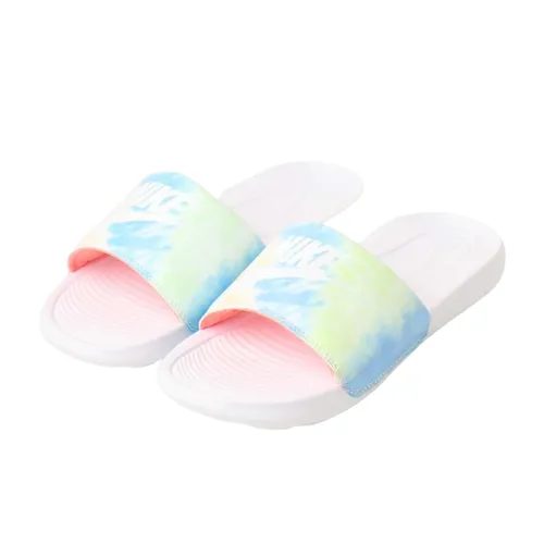 Dép Nike Victori One Slide Print White Bright Mango Sapphire CN9676-101 Màu Trắng Size 39