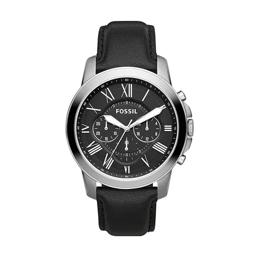 Đồng Hồ Nam Fossil FS4812IE Dây Da Màu Đen - Đồng hồ - Vua Hàng Hiệu