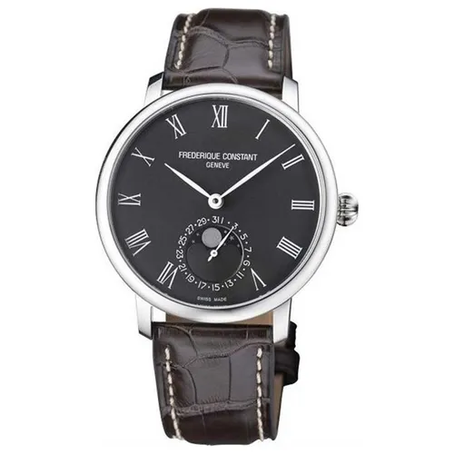 Đồng hồ - Đồng Hồ Nam Frederique Constant FC-705GR4S6 Màu Đen Nâu - Vua Hàng Hiệu