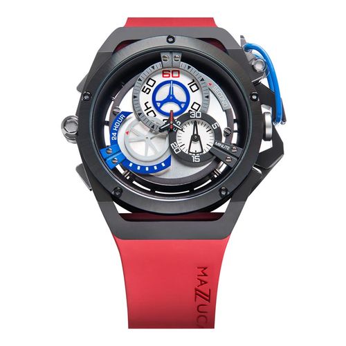 Đồng Hồ Nam Mazzucato Rim Sport Collection Chronograph Watch 07-RD7685 Màu Đỏ-5