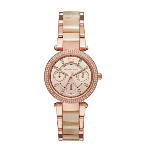 Michael Kors - Đồng Hồ Nữ Michael Kors MK6512 Màu Vàng Hồng - Vua Hàng Hiệu