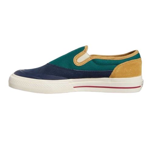 Giày Lười Adidas Nizza RF Slip-On Originals Shoes Sneakers Green GW6173 Màu Xanh Vàng Size 44.5