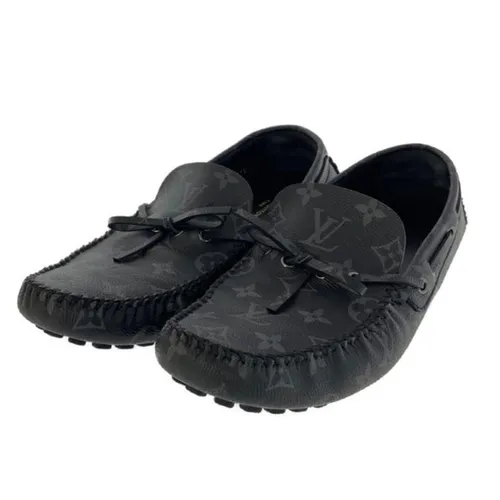 Giày Lười Nam Louis Vuitton LV Arizona Mocassin 1A441U Màu Đen Size 8.5 - Giày - Vua Hàng Hiệu