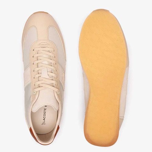 Giày Thể Thao Nam Lacoste Angular Popped Heel 222 Màu Be Size 42-6