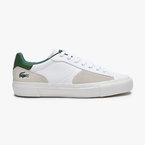 Giày Thể Thao Nam Lacoste L006 Leather Màu Trắng Size 42-2