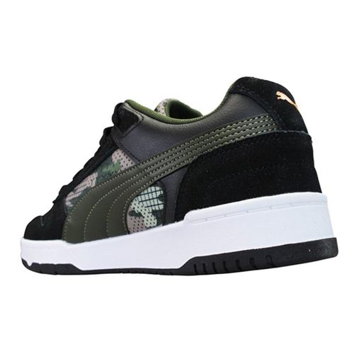 Giày Thể Thao Nam Puma Sneakers 386374-01 Rebound Game Low Sashiko Black Màu Đen Xanh Size 40-2