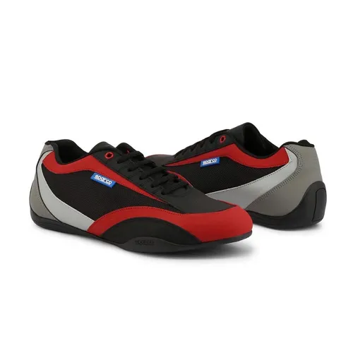 Giày Thể Thao Nam Sparco ZANDVOORT_RED-BLACK Màu Đen Đỏ Size 41