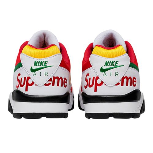 Giày Thể Thao Supreme x Nike Cross Trainer 3 Low CJ5291-100 Màu Trắng Vàng Size 42-7