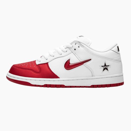 Giày Thể Thao Supreme x Nike Dunk Low Varsity Red/White CK3480-6000 Màu Đỏ Trắng Size 42.5-2