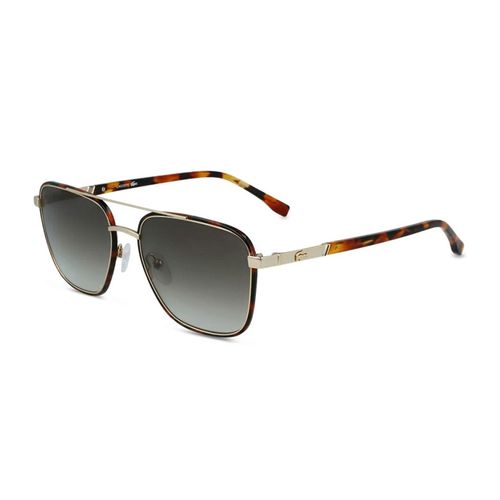 Kính Mát Nam Lacoste L245S_710 Sunglasses Màu Xám Vàng