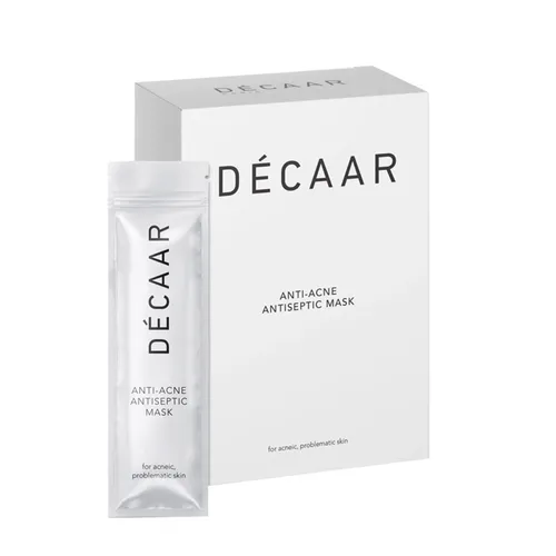 Mặt nạ - Mặt Nạ Giảm Mụn Dịu Da Décaar Anti-Acne Antiseptic Mask D1010107 Hộp 20 gói x 5ml - Vua Hàng Hiệu