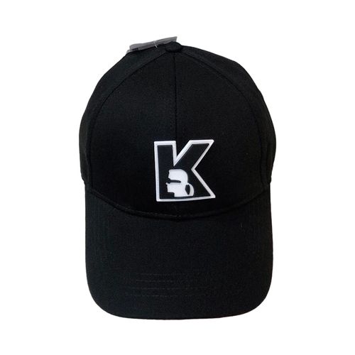 Mũ Karl Lagerfeld Black Logo Baseball Cap Màu Đen-1