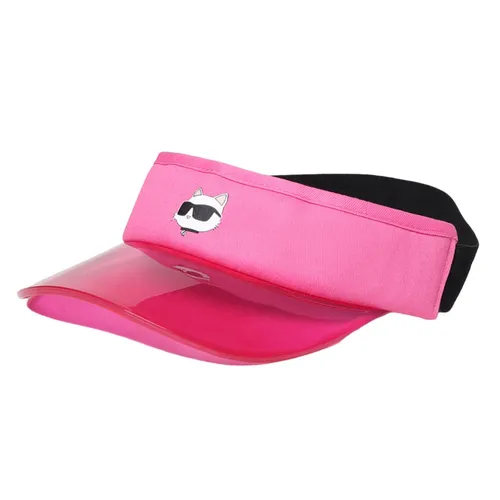 Mũ Trẻ Em Karl Lagerfeld Logo-print Visor Màu Hồng Size 52