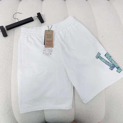 Quần Short MLB Paisley 3ASPI0133-07WHS Màu Trắng Size S