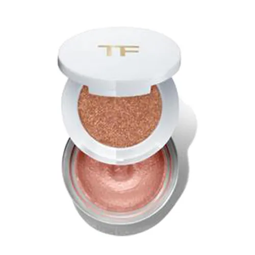 Set 2 Món Phấn Mắt Và Phấn Phủ Tom Ford 03 Golden Peach (Phiên Bản Giới Hạn)