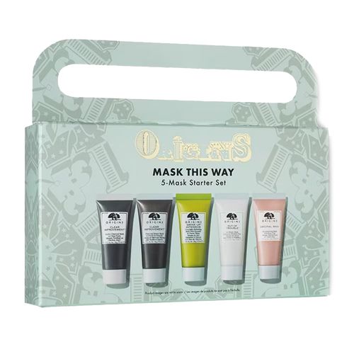 Set 5 Lọ Mặt Nạ Origins Face Masks To Discover Enriched With Hyaluronic Acid & Avocado Mini