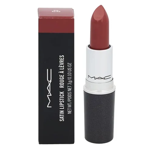 Son MAC Satin Lipstick 820 Retro Màu Đỏ Đất 3g