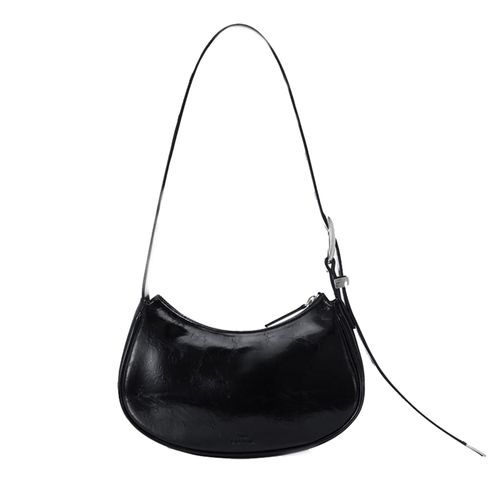 Túi Đeo Vai Nữ Find Kapoor  Belty Bag 25 Crinkled Black Màu Đen-1