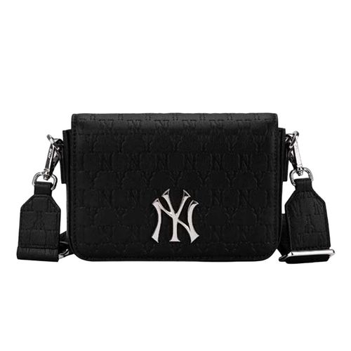 Túi Đeo Chéo Nữ MLB Monogram Hoodie Bag NY Yankees 32BGPB111-50L Màu Đen