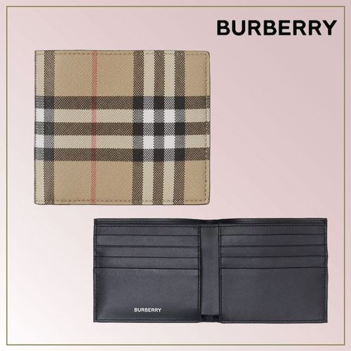 Ví Burberry Vintage Check Bifold Wallet 80579541 Phối Màu-1