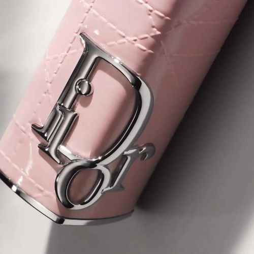 Vỏ Son Dior Addict Shine Lipstick Couture Case Màu Hồng Cannage-3
