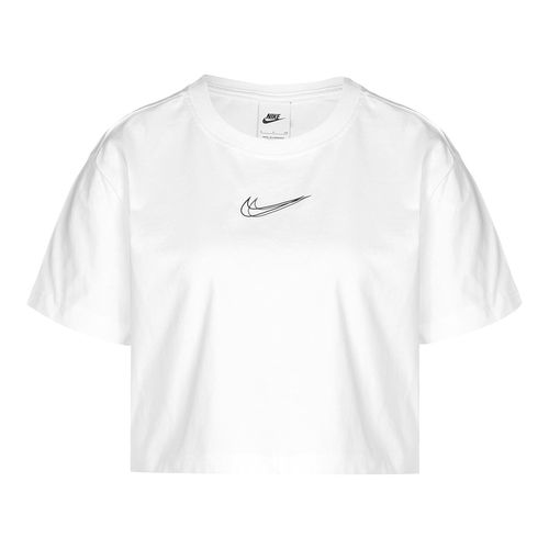 Áo Croptop Nữ Nike Sportswear Cropped Tshirt White DO2558-101 Màu Trắng-1