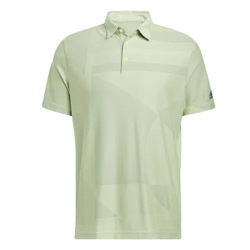 Áo Polo Nam Adidas Golf Jacquard HA9164 Màu Xanh Green Size S