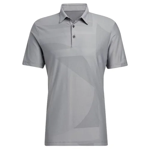 Áo Polo Nam Adidas Jacquard Grey Three/Black HA9169 Màu Xám Size M