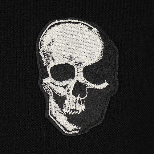 Áo Polo Nam Alexander Mcqueen Cotton Skull Shirt 650418 QQX33 Màu Đen-6