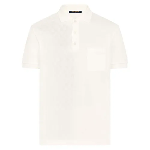 Louis Vuitton Half Damier Pocket T-Shirt Milk White. Size XL