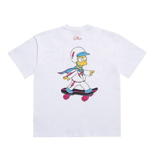 Áo Phông Acmé De La Vie  ADLV x Simpsons Skateboard Bart Màu Trắng-4