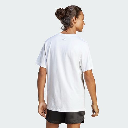 Áo Thun Nam Adidas Essentials Single Jersey Big Logo Tee Tshirt IC9349 Màu Trắng-2