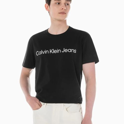Áo Thun Nam Calvin Klein CK Tops Graphic Tees Tshirt CK-J321612-BEH Màu Đen-3