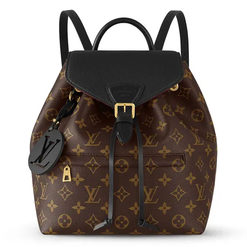 Mua BaLo Nữ Louis Vuitton LV Montsouris BB Backpack Monogram Nâu