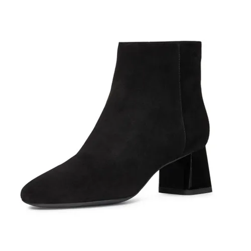 Boots Nữ Gót Vuông Geox D SEYLISE M. D SMO.LEA Màu Đen Size 39