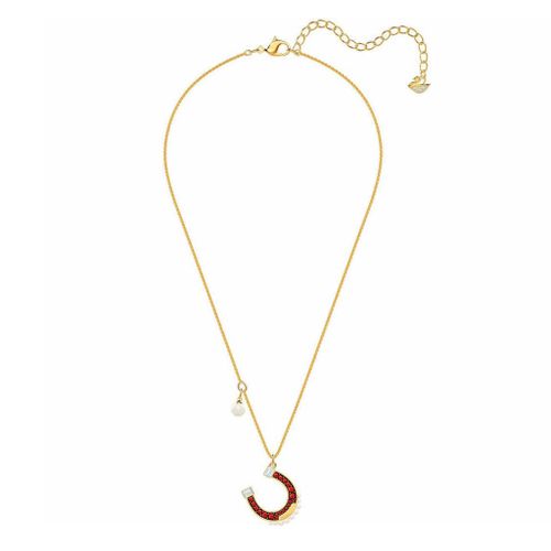 Dây Chuyền Nữ Swarovski Lucky Goddess Horse Necklace Multi-Colored, Gold Plating 5464197 Màu Vàng Gold-1