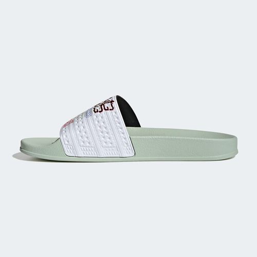 Dép Nam Adidas Adilette Slides Linen Green HR0095 Màu Xanh Size 37-3