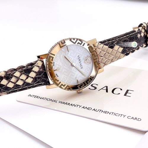 Đồng Hồ Nữ Versace Greca Glass Bracelet Watch 32mm VEU300121 Phối Màu-2