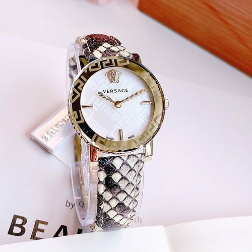 Đồng Hồ Nữ Versace Greca Glass Bracelet Watch 32mm VEU300121 Phối Màu-3