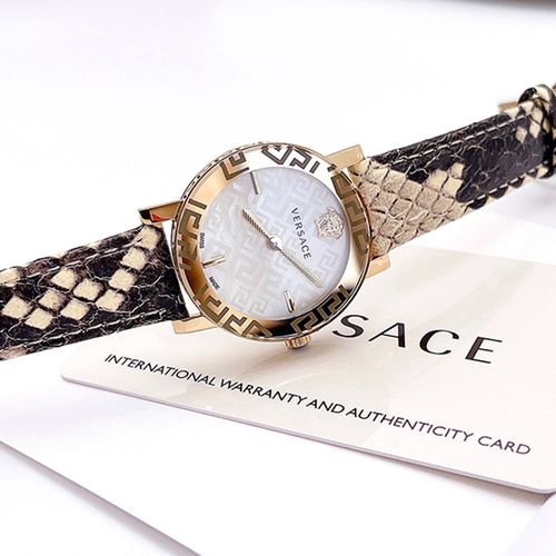 Đồng Hồ Nữ Versace Greca Glass Bracelet Watch 32mm VEU300121 Phối Màu-4