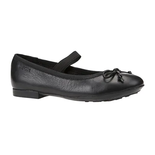 Giày Bé Gái Geox J PLIE' B NAPPA+GBK PAT Màu Đen Size 34