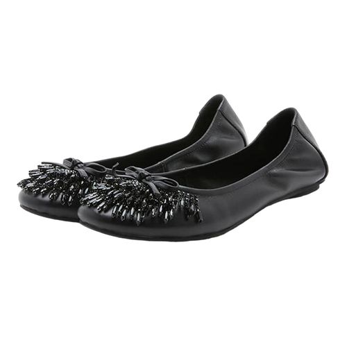 Giày Bệt Nữ Pazzion 1299-7 - BLACK - 34 Màu Đen