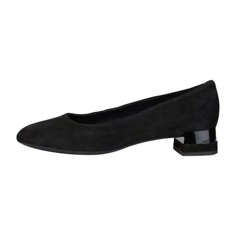 Giày Bít Mũi Geox D D Chloo M. B - Goat Suede Màu Đen Size 38