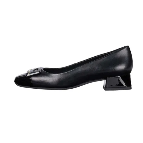 Giày Bít Mũi Nữ Geox D Vivyanne Ball A - Nap.Go+Pat Màu Đen Size 39